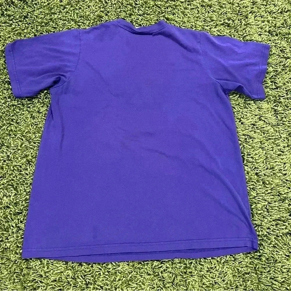 Vintage 80s Pastel Floral Embellished Tee Shirt - Picture 2 of 8